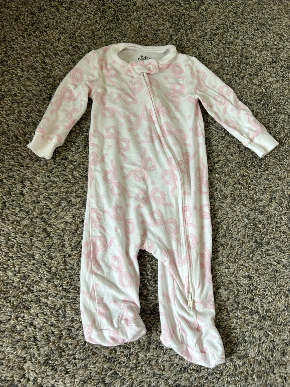 Baby Girl Footed One-Piece Sleepers - 5 Pack